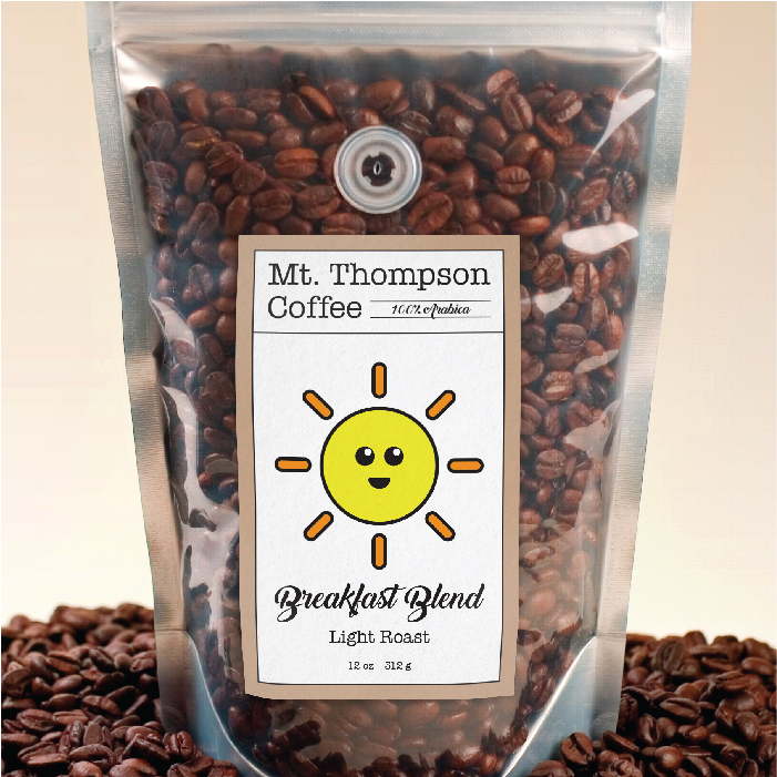 Mt Thompson Coffee Label